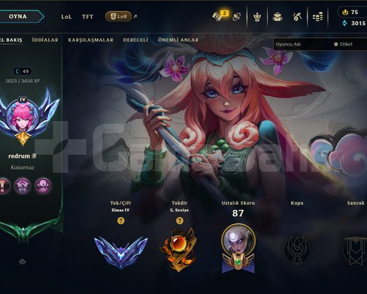 TR // DIA4 60 WR// 20 SKIN // +30 -10 GELİYOR