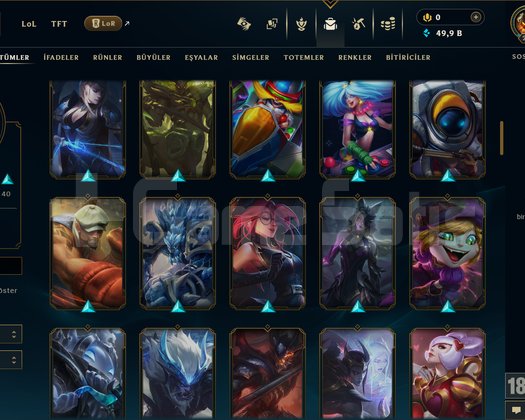 297 LVL + 108 KOSTÜM + 168 HERO + TEL + MAİL!