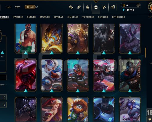 297 LVL + 108 KOSTÜM + 168 HERO + TEL + MAİL!
