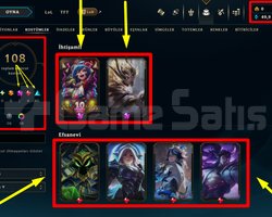 297 LVL + 108 KOSTÜM + 168 HERO + TEL + MAİL!