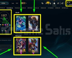 488 LVL + 187 KOSTÜM + 135 HERO + GOLD 2 + MAİL!