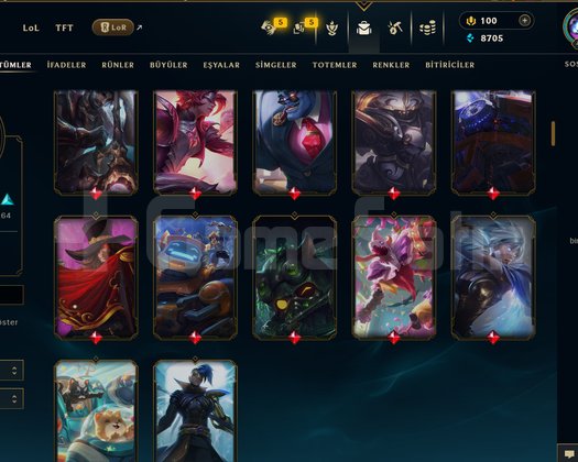 479 LVL + 159 KOSTÜM + 167 HERO + GOLD 4 + MAİL!