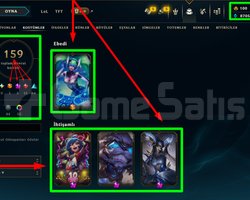 479 LVL + 159 KOSTÜM + 167 HERO + GOLD 4 + MAİL!