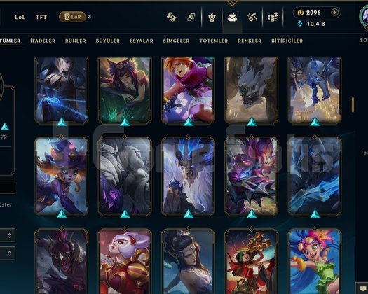 481 LVL + 163 KOSTÜM + 2.096 RP + ELMAS 4 + MAİL!
