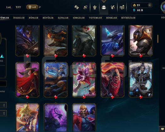 TR + 299 LVL + 136 KOSTÜM + ZÜMRÜT 1 + MAİL!