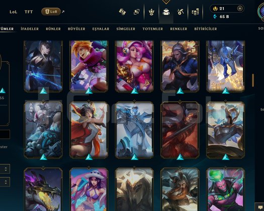 TR + 299 LVL + 136 KOSTÜM + ZÜMRÜT 1 + MAİL!