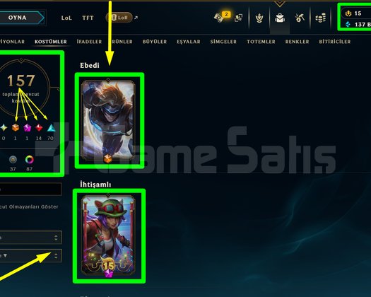571 LVL + 157 KOSTÜM + 172 HERO + 137K ÖZ + MAİL!