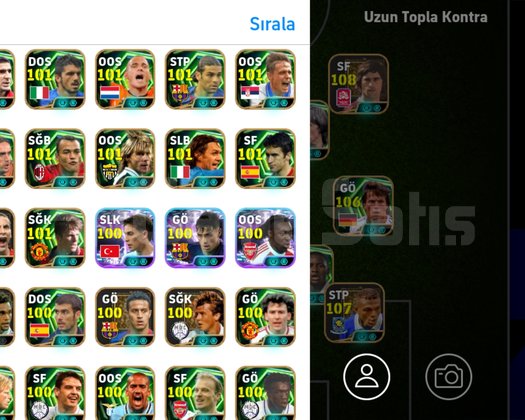 SATILIK ÇOK GÜÇLÜ eFootball HESABI  3322 KOLEKTİF