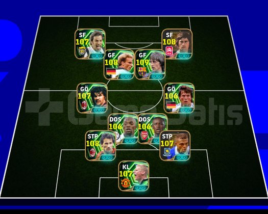 SATILIK ÇOK GÜÇLÜ eFootball HESABI  3322 KOLEKTİF