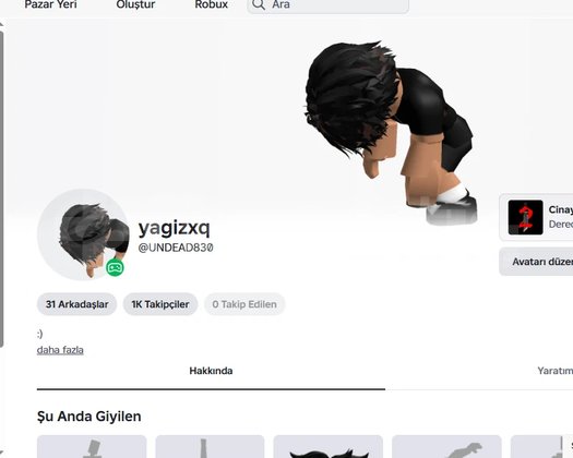 25K+ Total Roblox Mainlik Hesap