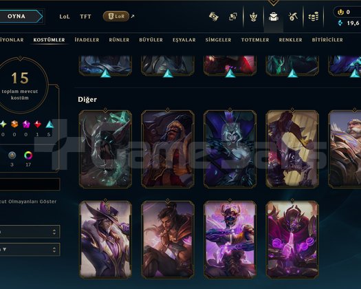 TR // 600 LPDEN ERİME DİA 2 // 15 SKIN