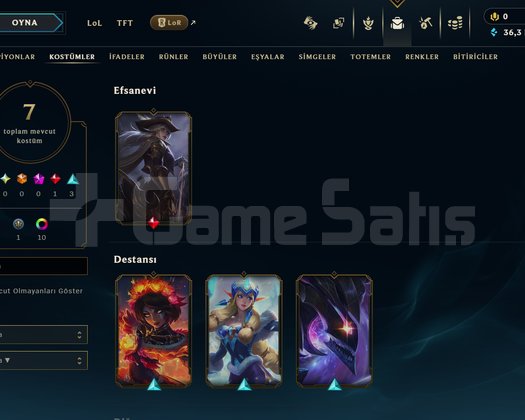 TR // ZUMRUT 2 +30 -10 //7 SKIN// GUNUN HESABI 2