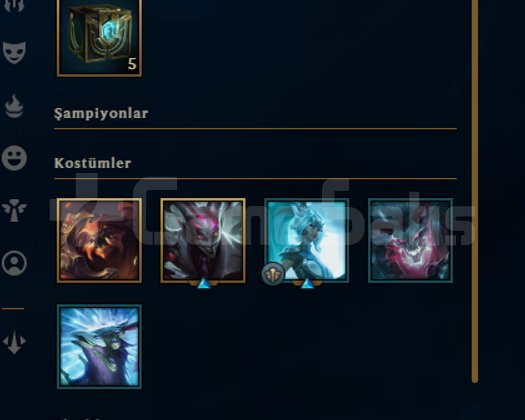 EUW / 69 Şampiyon / 10 Kostüm / 87 Level /Handmade
