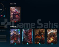 EUW / 69 Şampiyon / 10 Kostüm / 87 Level /Handmade