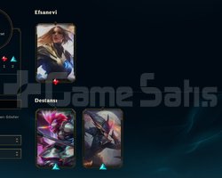 EUW / 52 Şampiyon / 6 Kostüm / 42 level / Handmade