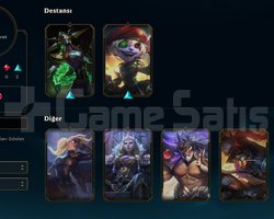 EUW / 45 Şampiyon / 6 Kostüm / 46 Level / Handmade