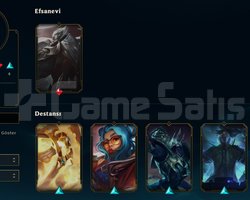 EUW / 35 Şampiyon / 7 Kostüm / 32 Level / handmade