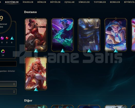 LOL EU WEST EMERALD 4 65 WIN RATE 20K ÖZ HANDMADE