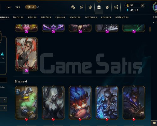 TR | 399 SKİN | UNRANKED