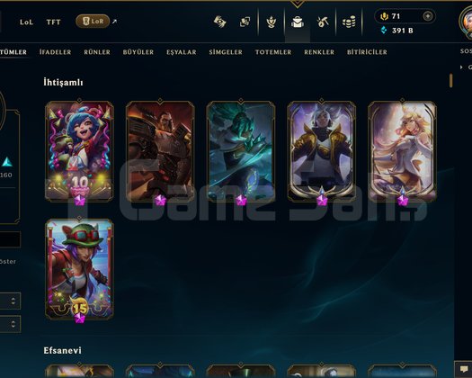 EUW | 430 SKİN | PLATİN 2