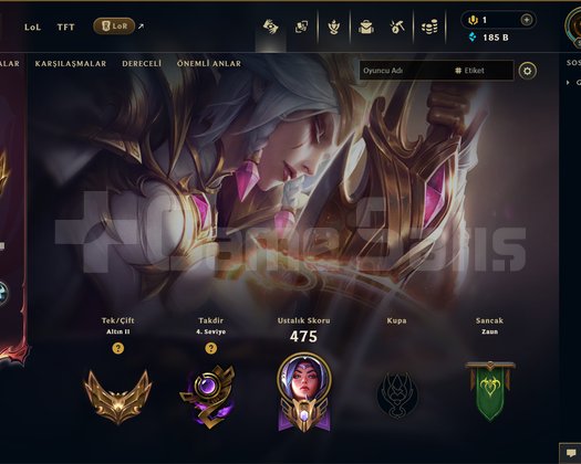 EUW | 317 SKİN | ALTIN 2