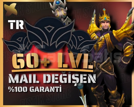 TR / 60 LVL + HANDMADE + MAİL DEĞİŞEN