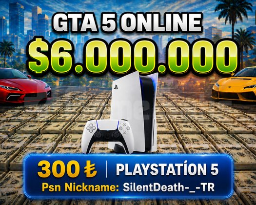 GTA 5 ONLINE 6.000.000
