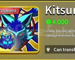 Blox Fruits Permanent Kitsune / Perm Kitsune