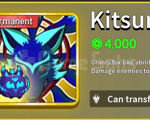 Blox Fruits Permanent Kitsune / Perm Kitsune