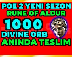 1000 Divine Orb RUNE OF ALDUR YENİ SEZON
