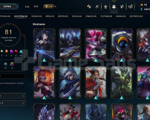 TR // 81 SKIN // PLAT 2 YERLEŞTİRMELERDE