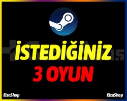 İstediğiniz 3 Oyun + Garanti