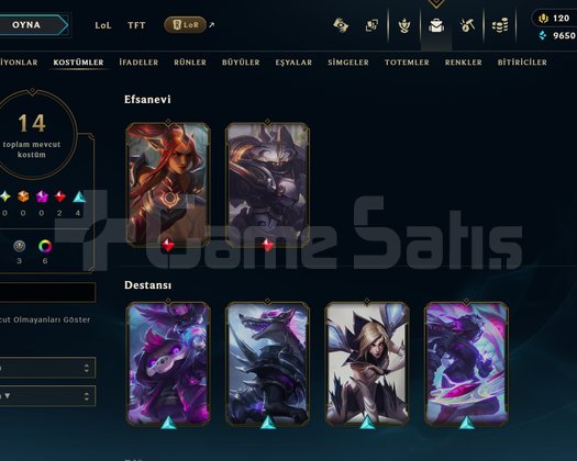 TR // DIA 4 72 WR // 14 SKIN //+30 -10 GELİYOR