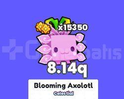 Blooming Axolotl - Celestial