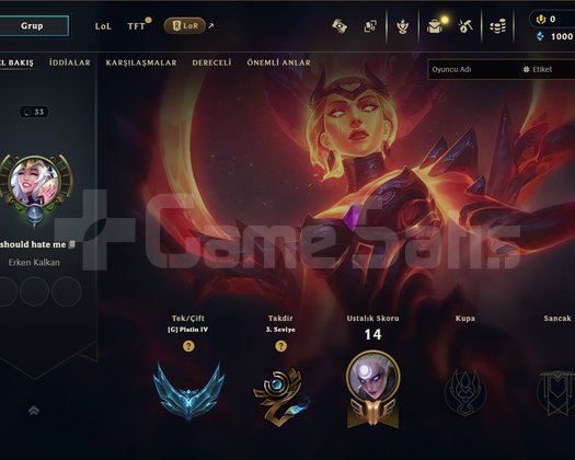 TR // PLAT 4 // 2 SKIN // GUNUN HESABI 7