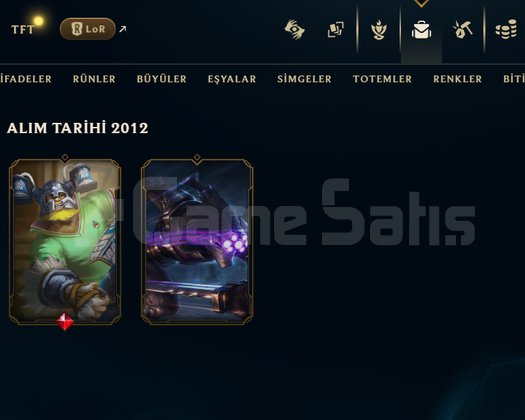 2012 ÖZEL ETKİNLİKTE BROLAF ALINAN HESAP