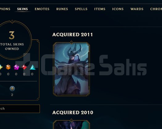LOL 2010 KURULUM BAŞYARGIÇ KAYLE 30 LEVEL HESAP