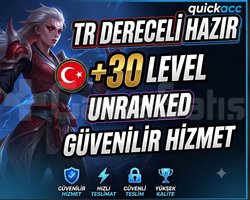 QuickAcc | TR +30 LVL RANKED READY | HANDMADE