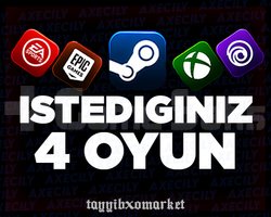 İstediğiniz 4 Oyun | Garanti & Destek