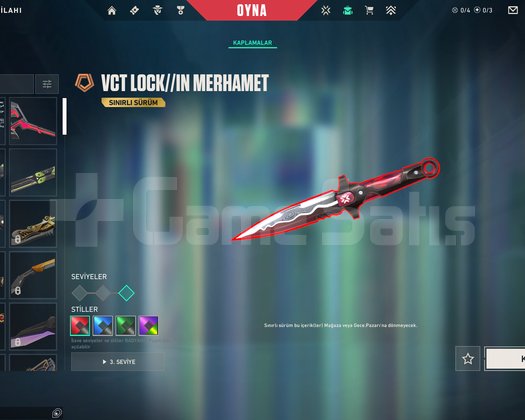 35+ Skin | 5 Bıçak | Kuronami + RGX Setleri |