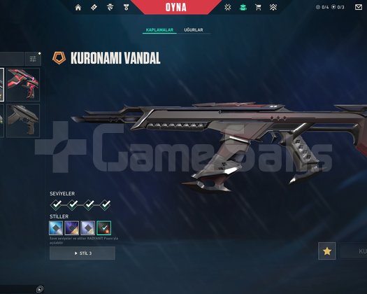 35+ Skin | 5 Bıçak | Kuronami + RGX Setleri |