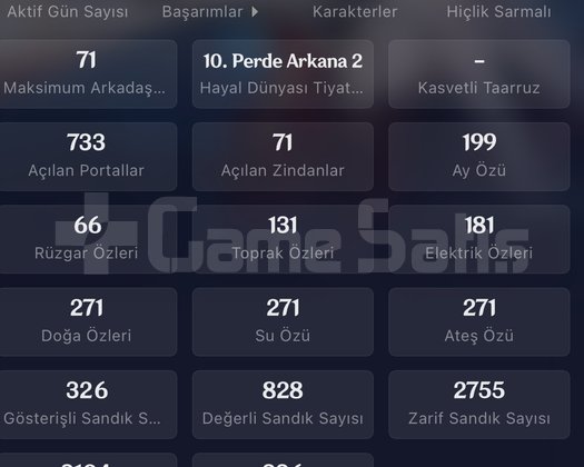 End Game hesap bütün içerikleri sorunsuz geçebilir