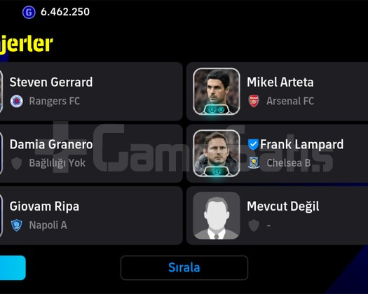 Bol kartlı Efootball hesabı