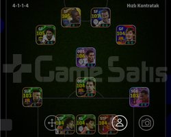 Bol kartlı Efootball hesabı