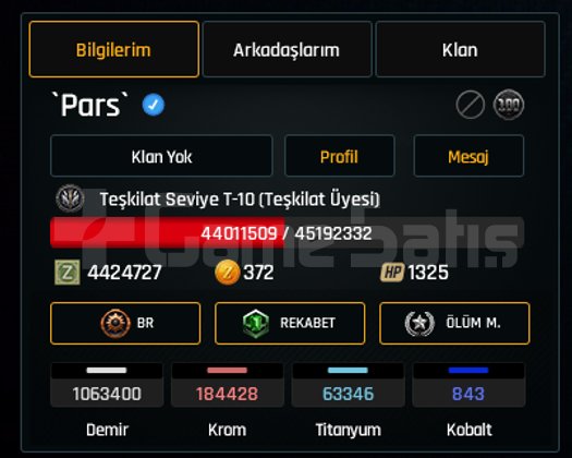 50.000 lik Zula Hesabı Acil Satılık