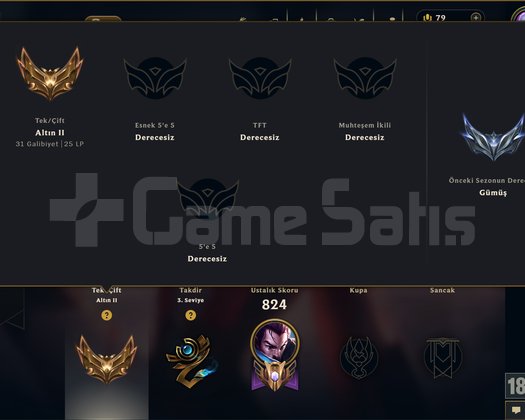 313 KOSTÜM 156K ÖZ 504 LVL EFSANE DOLU MAİL HESAP