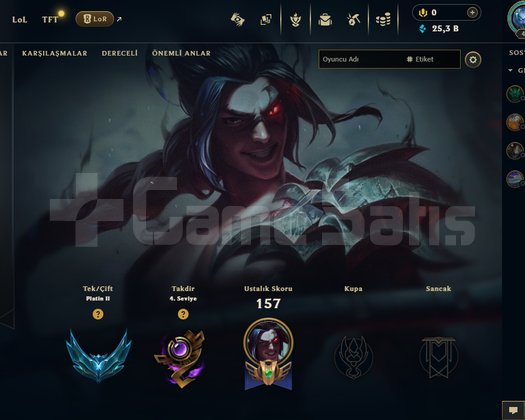 EUW LOL HESABI