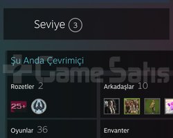 ACİL SATILIK STEAM HESABI