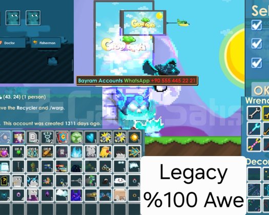 Growtopia Marvelous Pro Acc
