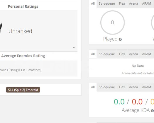 UNRANKED DERECELİ HAZIR S14 EMERALD 9 SKİN HANMADE
